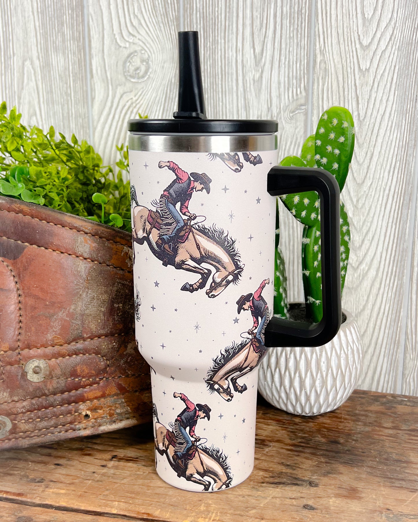 Western Spill Proof 40oz Tumbler - 5 prints available