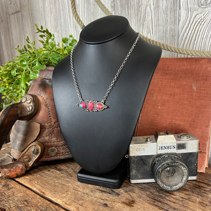 Burn Out West Bar Necklace