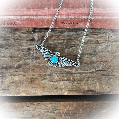 Thunderbird Necklace - Turquoise