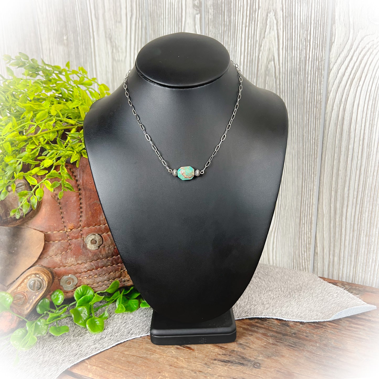 Hattie Turquoise Variscite Necklace