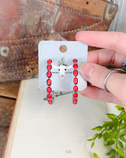 Dolly Semi Hoop Earrings - Multiple Colors