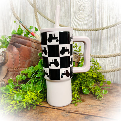 Kids 24oz Stainless Steel Tumbler Cup with Silicone Straw – Multiple Designs