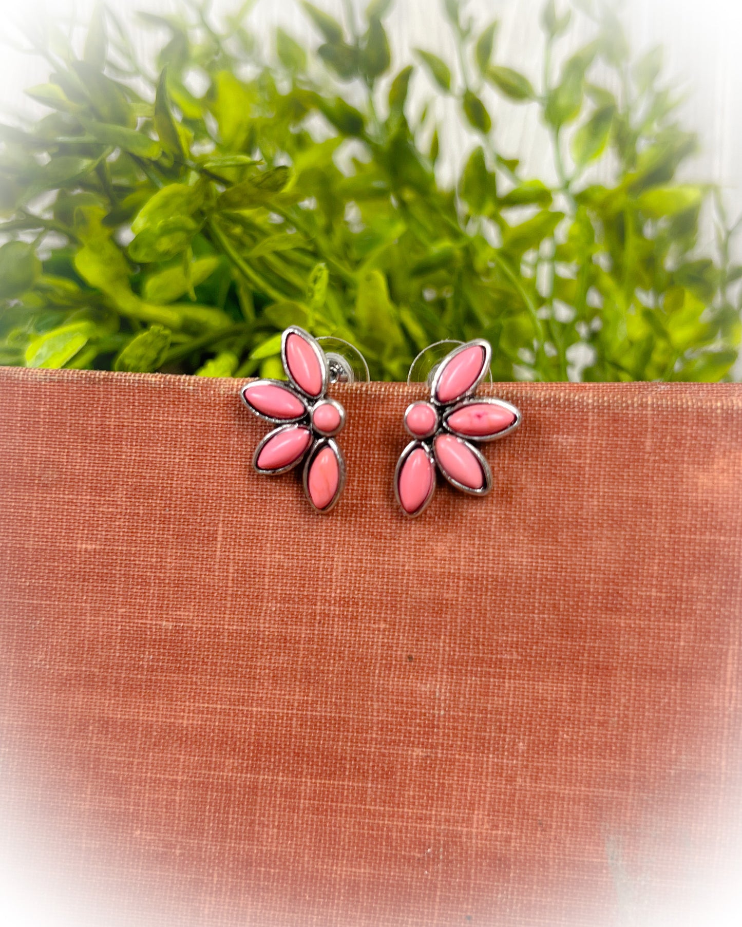 Summer Western Earrings - Pink Corral