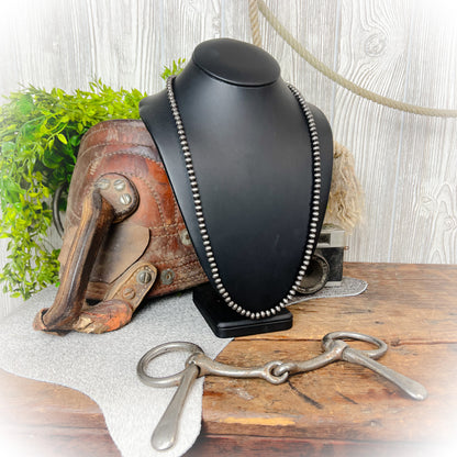 Layering Navajo Style Pearl Necklace - Multiple Colors