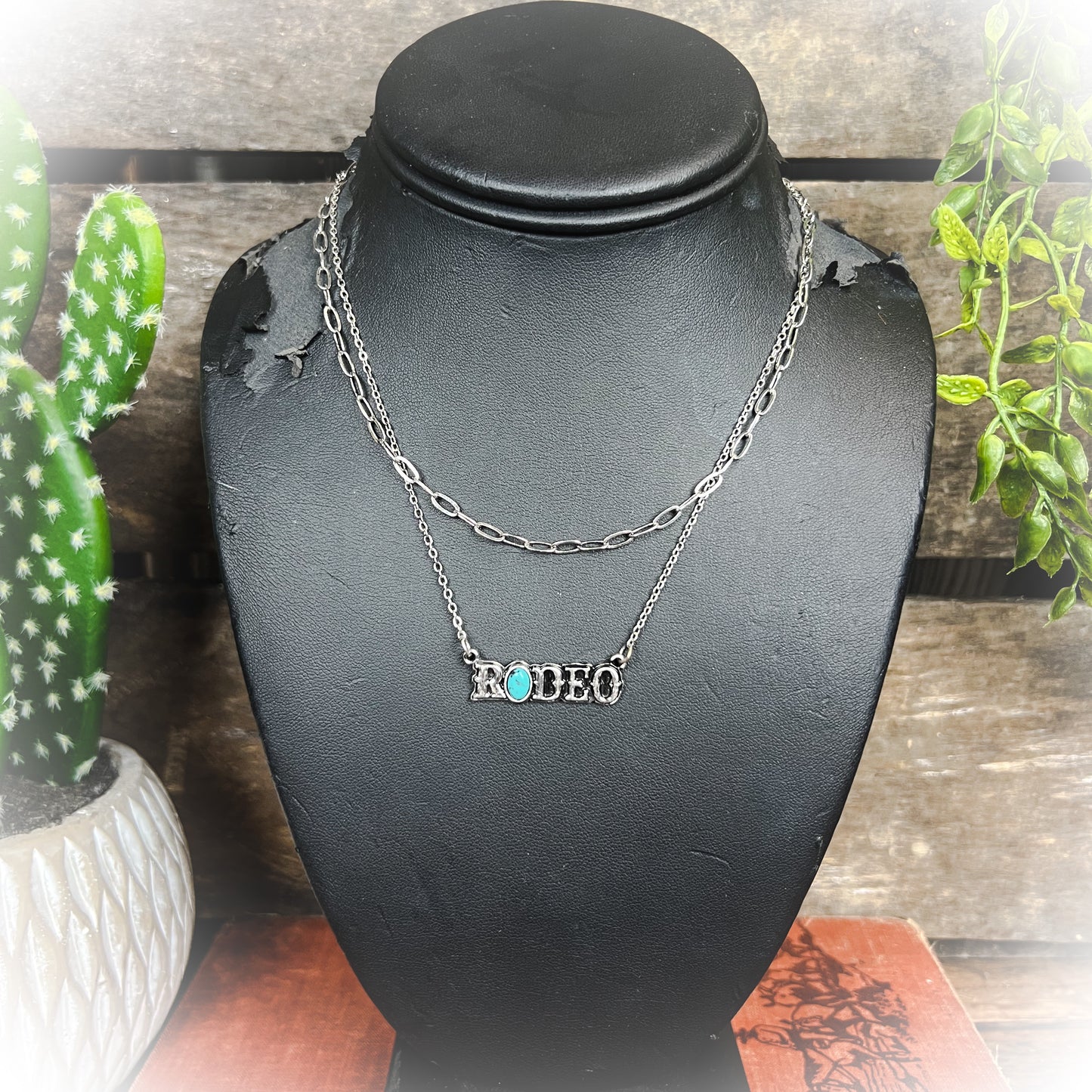Turquoise Rodeo Layered Necklace