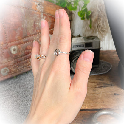 Sutton - Sterling Silver Horse Snaffle Bit Ring