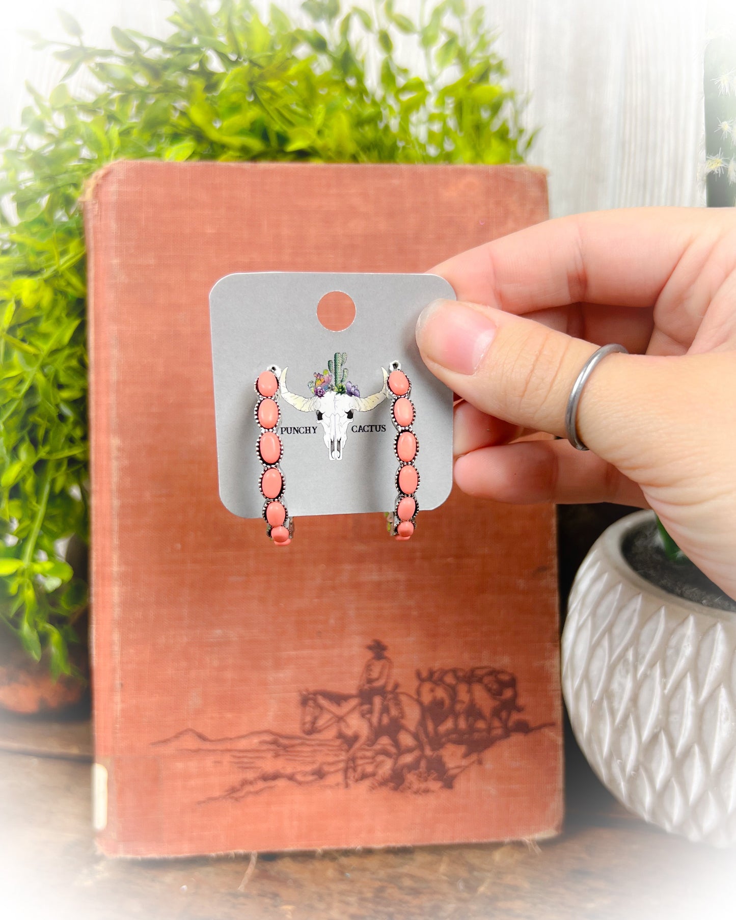 Mini Dolly Semi Hoop Earrings - Multiple Colors