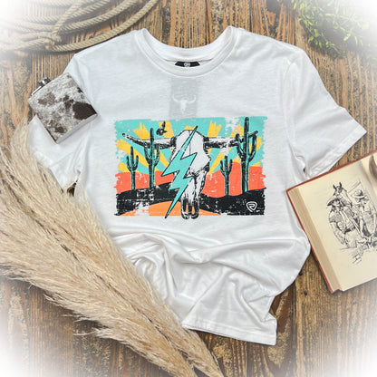 Neon Cowgirl - Graphic Tee