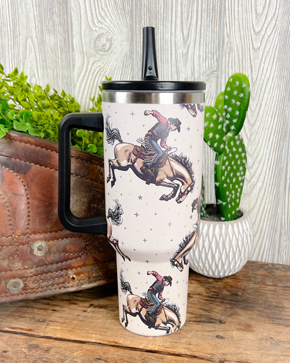 Western Spill Proof 40oz Tumbler - 5 prints available