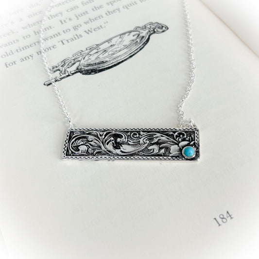 Everyday Perfect Western Bar Necklace