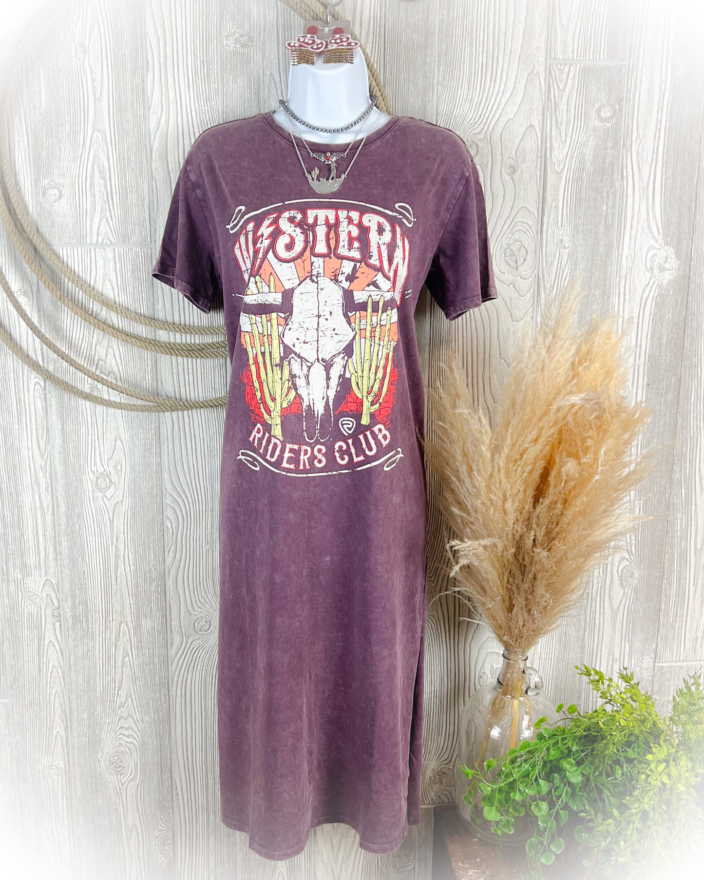 Western Riders Club - Tee Shirt Dress