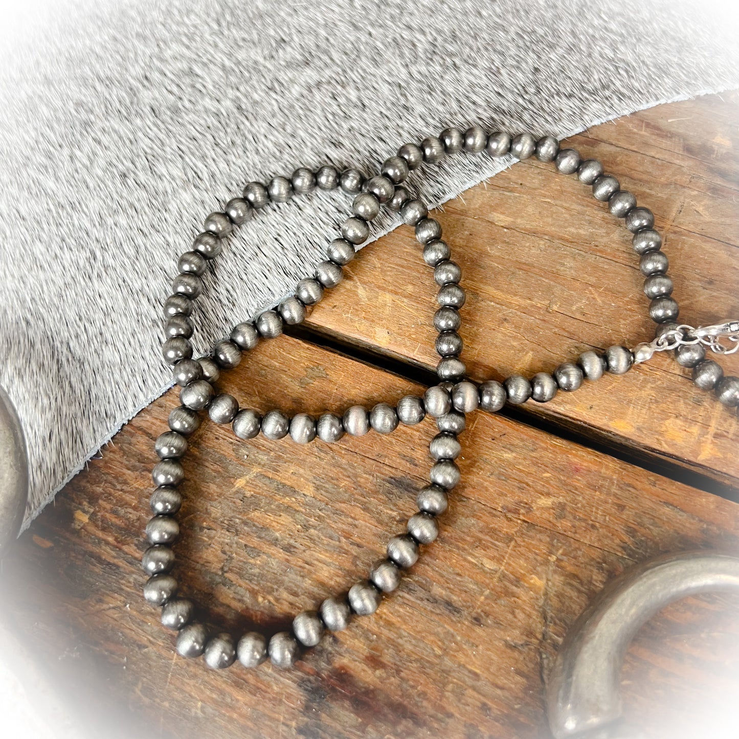 Layering Navajo Style Pearl Necklace - Multiple Colors