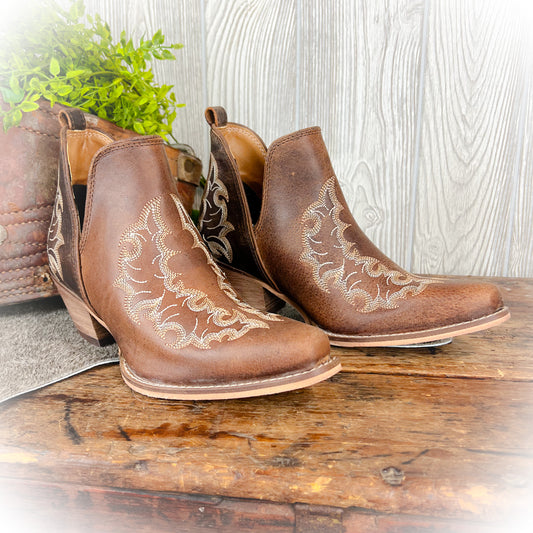 Willow Leather Booties