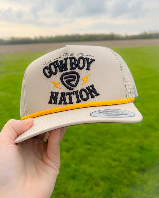 Cowboy Nation Trucker Hat – Western Snapback