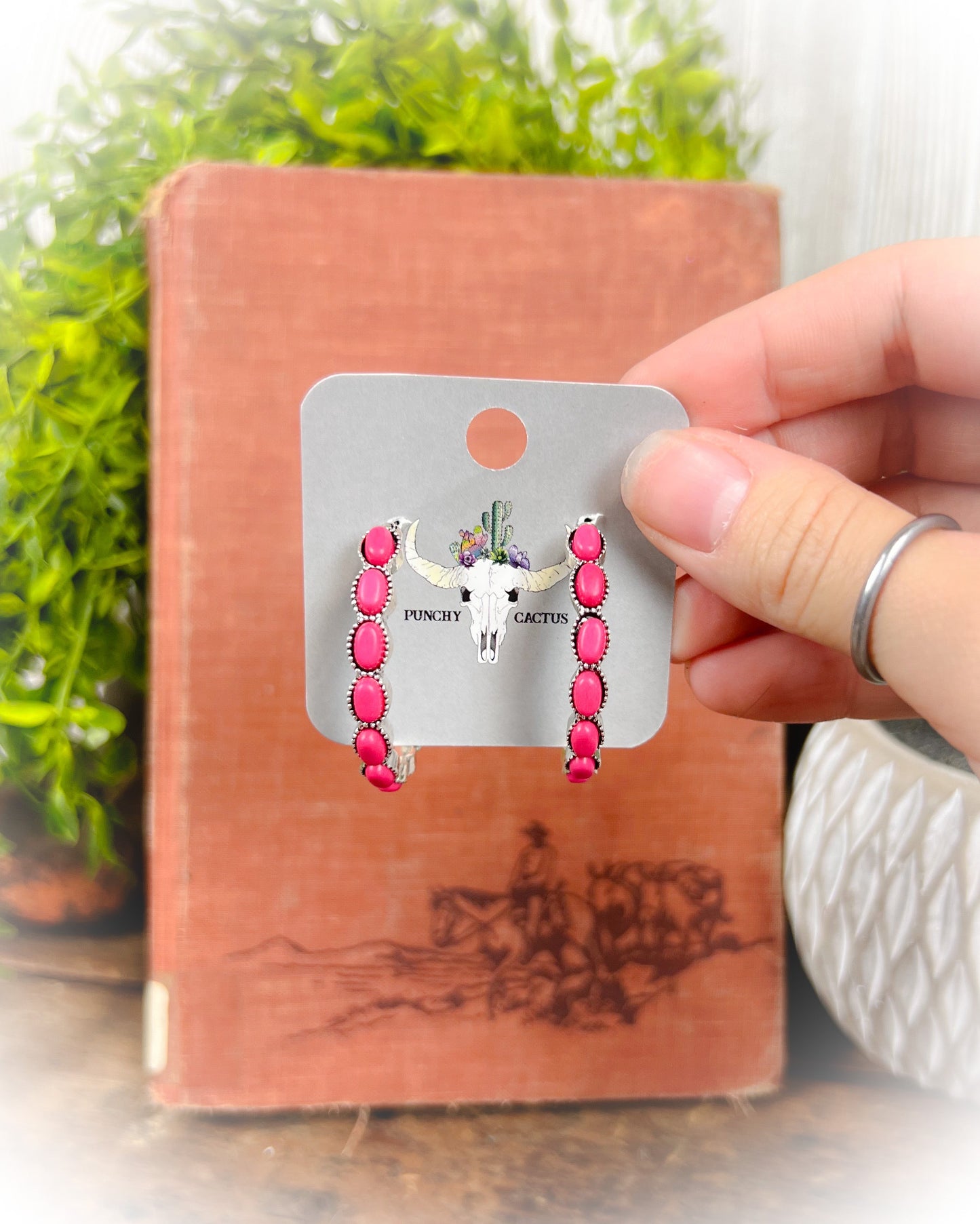 Mini Dolly Semi Hoop Earrings - Multiple Colors