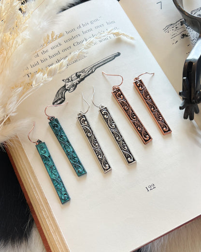 Everyday Western Dangle Earrings - Multiple Colors