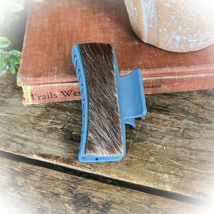 Cowhide Claw Clips