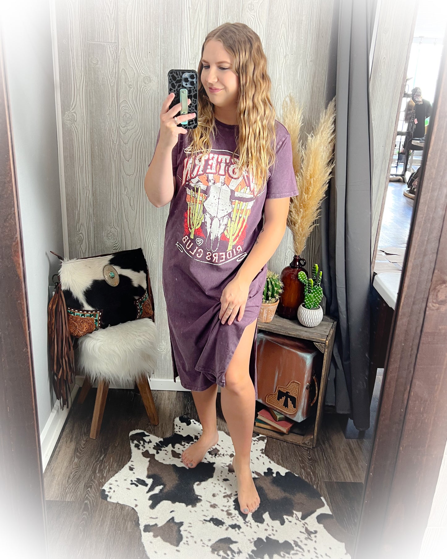 Western Riders Club - Tee Shirt Dress