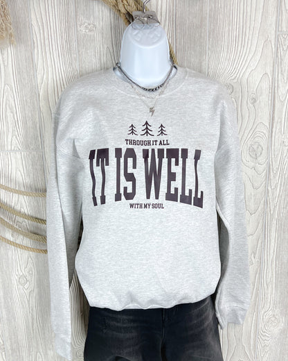 It Is Well Crewneck Sweater