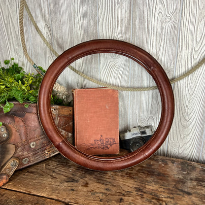 Hold Your Cards Western Steering Wheel Cover