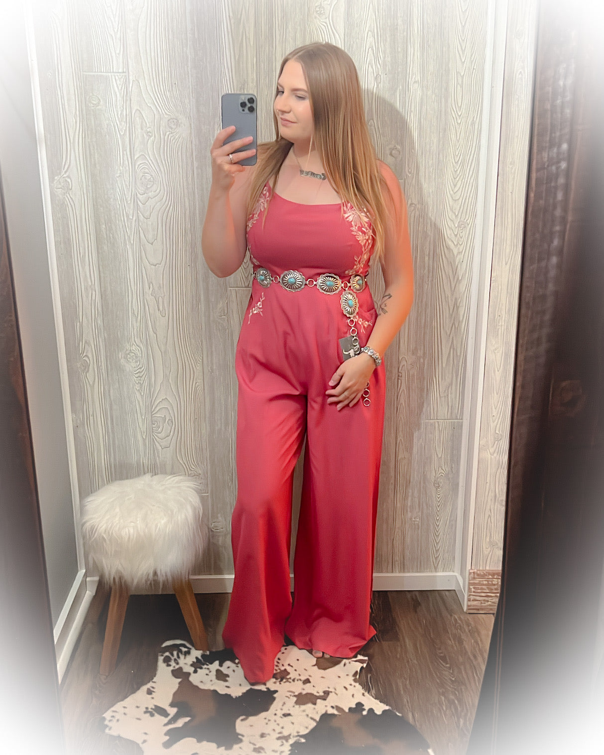 Lovely Lady Jumpsuit - Rose