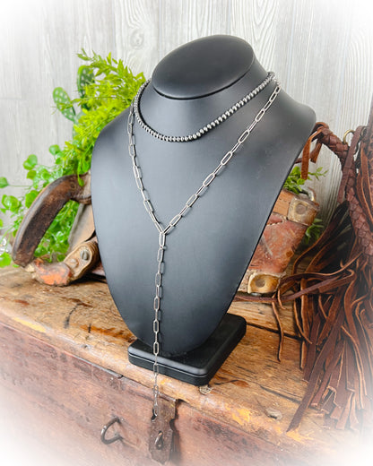 In Style Western Lariat Necklace