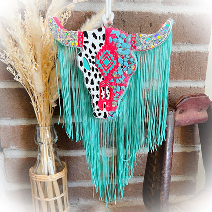 Bull Skull Western Car Freshie - Multiple Scents & Designs