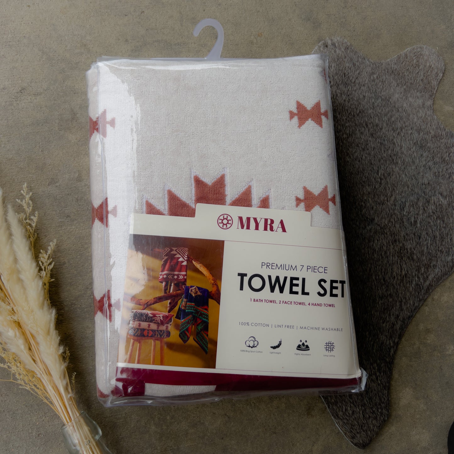 Terra Sands Aztec Print Western Towel