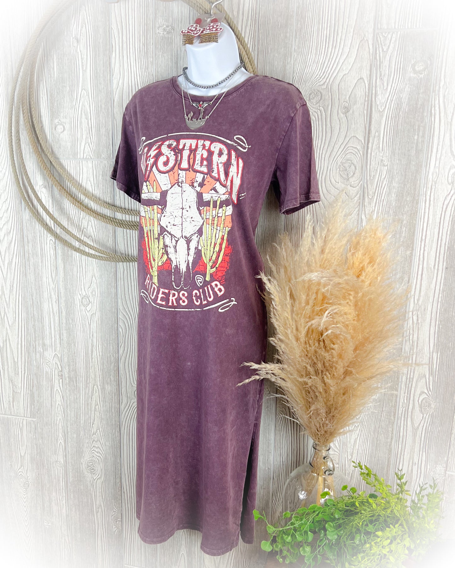 Western Riders Club - Tee Shirt Dress