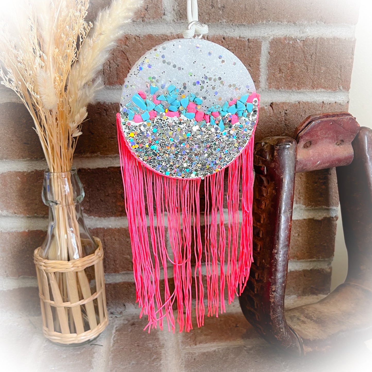 Round Car Freshie - Multiple Designs & Colors Available