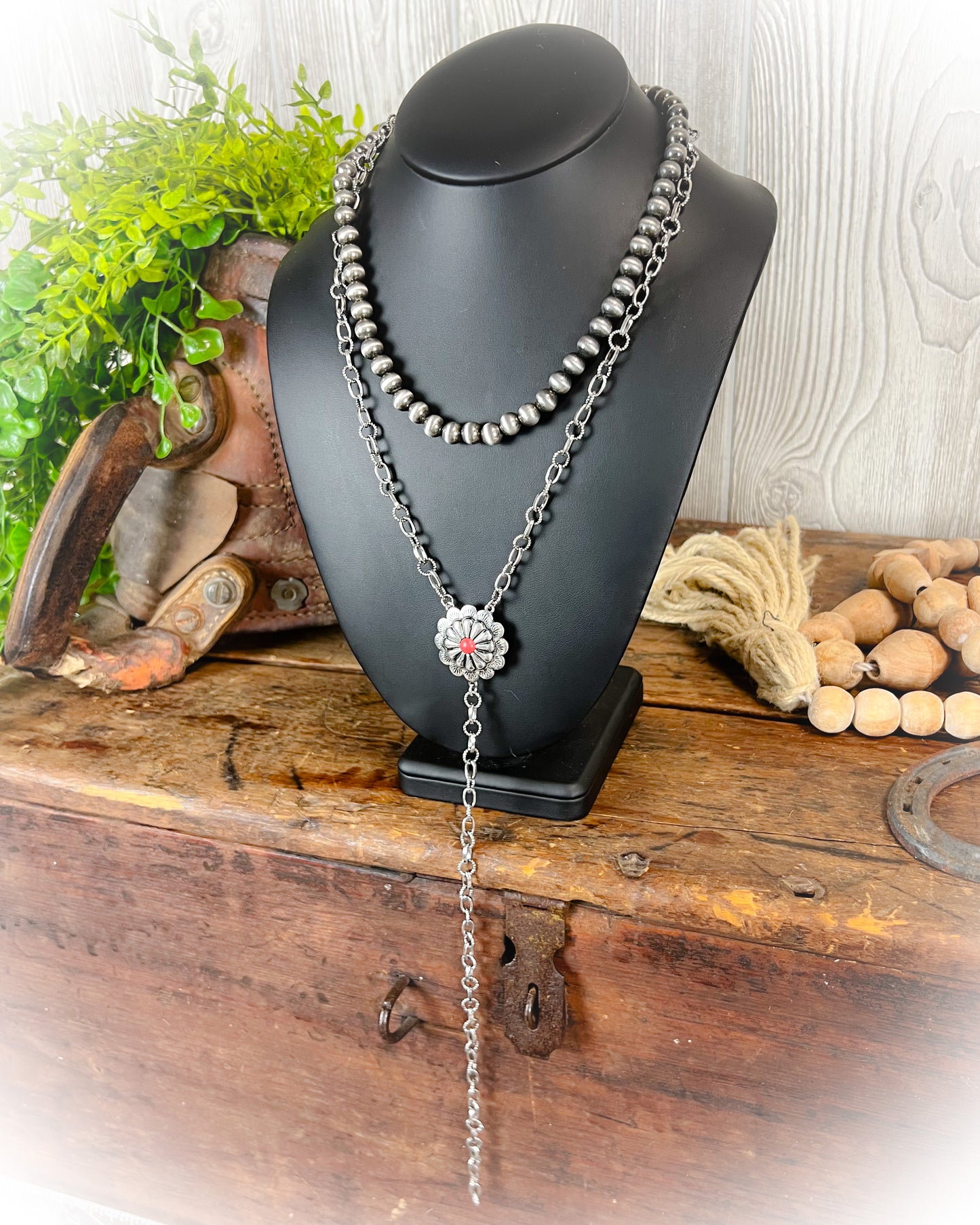 Traveler Lariat Necklace - Multiple Colors