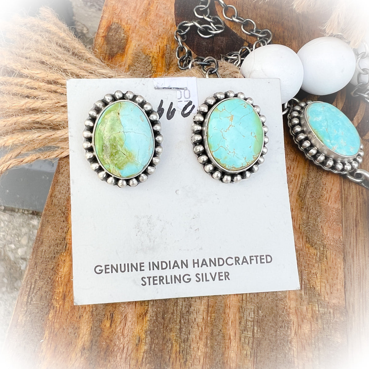 Sonoran Gold Lariat & Stud Set - Native made - Emer Thompson