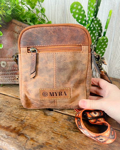 Small But Mighty Western Crossbody – Boot Stitch & Aztec Strap
