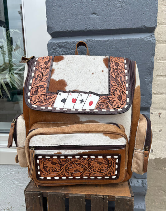 Playing Card Western Backpack
