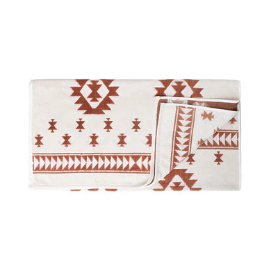 Terra Sands Aztec Print Western Towel