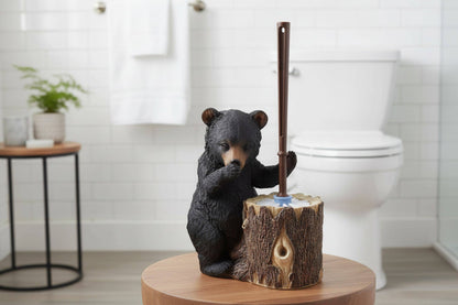 STINKY BEAR TOILET BRUSH HOLDER