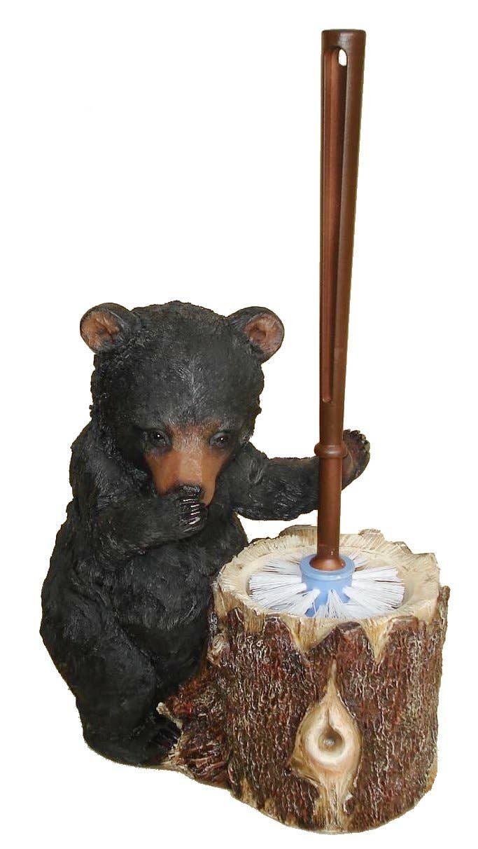 STINKY BEAR TOILET BRUSH HOLDER
