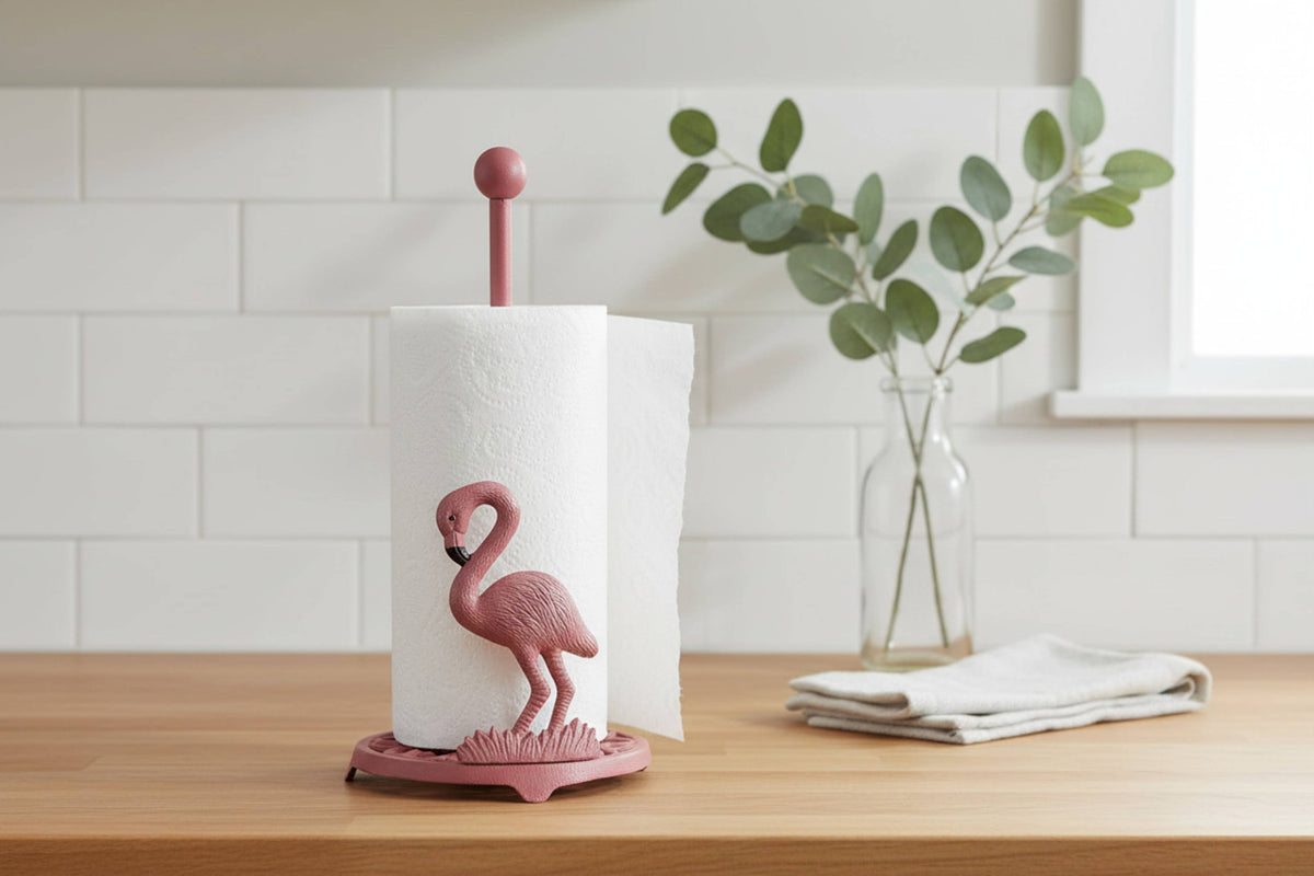 FLAMINGO PAPER TOWEL HOLDER