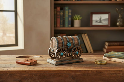 WAGON W TURQUOISE ACCENT