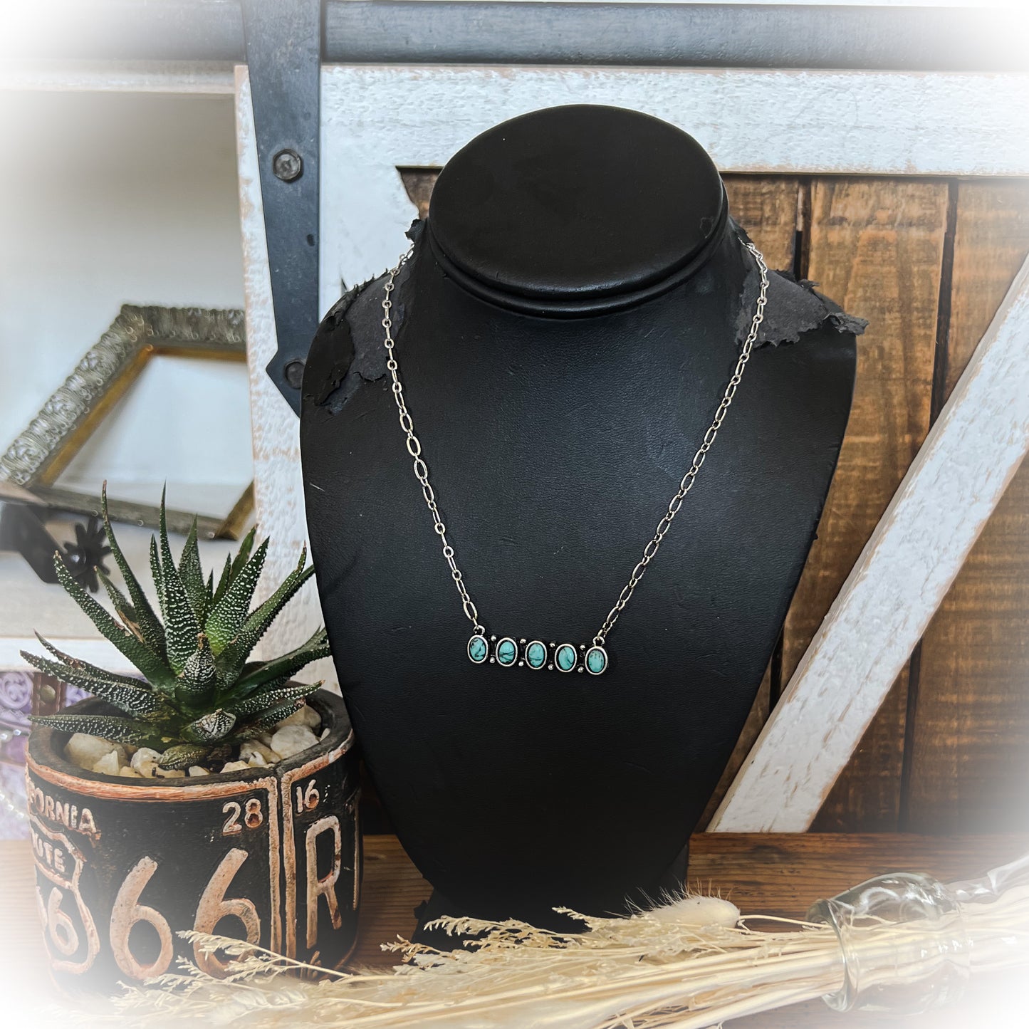 Testify Necklace - Turquoise