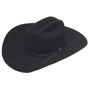 6X Ariat Felt Hat - Tie - Cattleman's Crease - Punchy Cactus