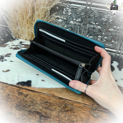 Playfair Tooled Leather Western Wallet