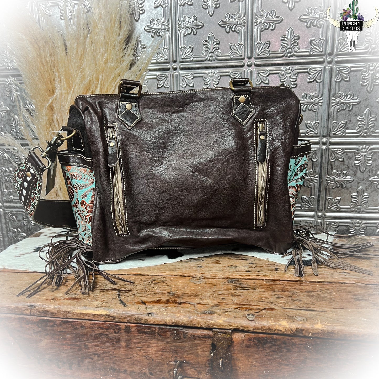 z-Flamenco Cowhide Concealed Carry Purse