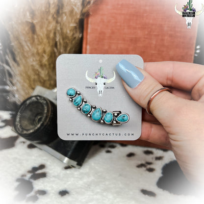 z-Western Ear Crawler - Turquoise
