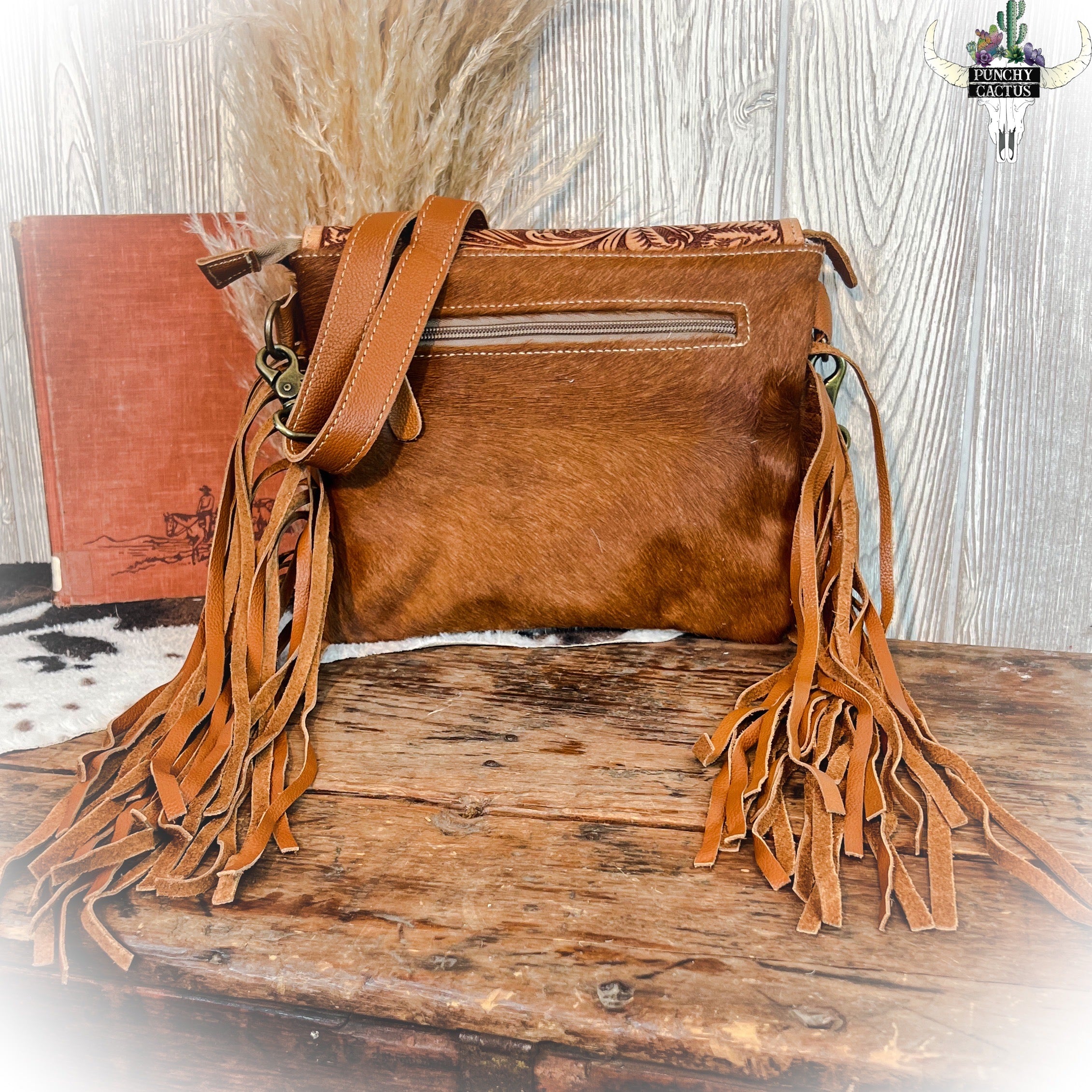 Cowhide store purse boutique