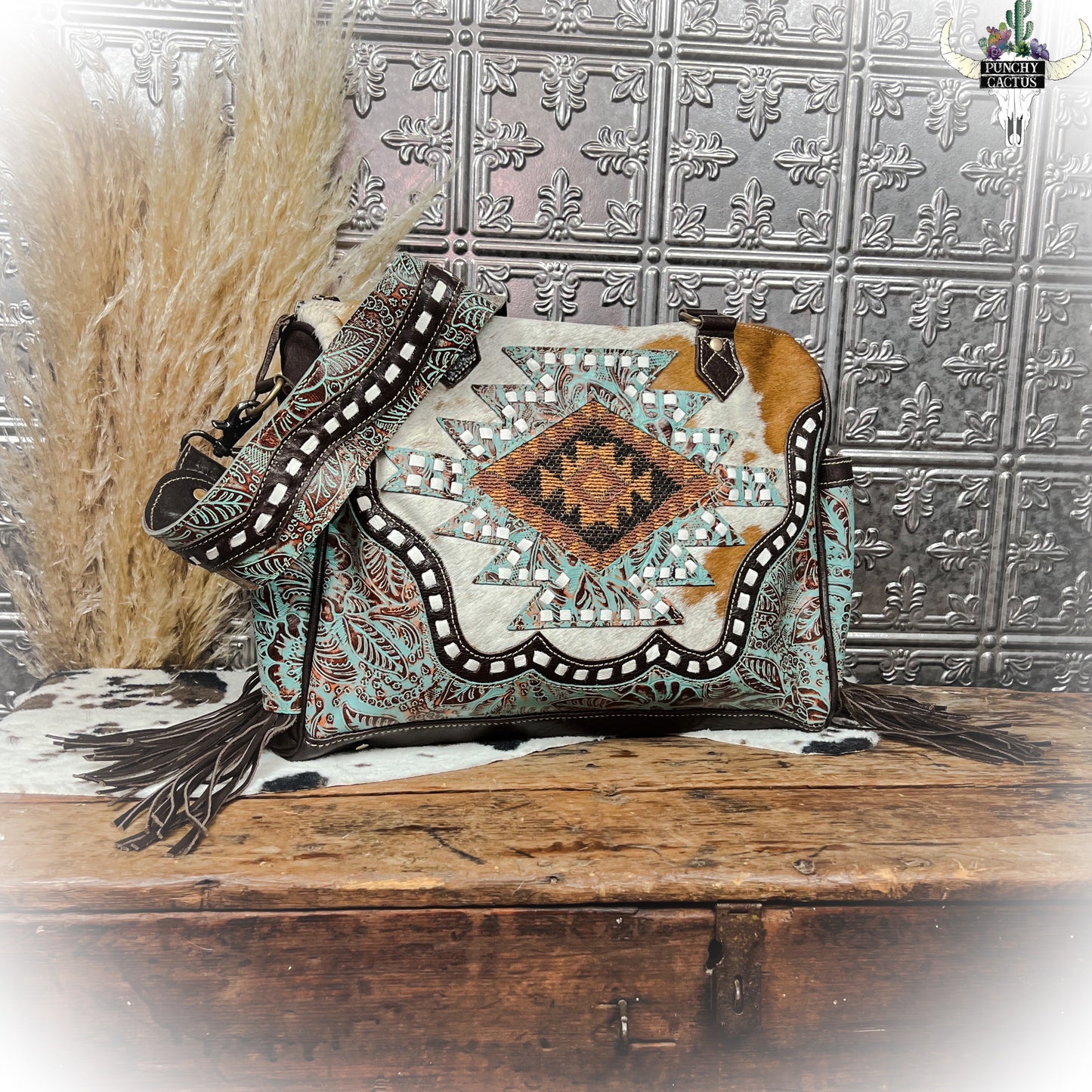 z-Flamenco Cowhide Concealed Carry Purse