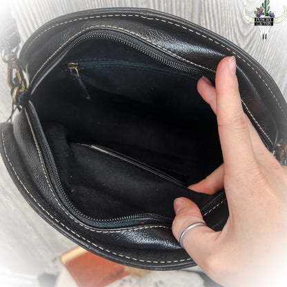 z-Flax Blossom Canteen Purse