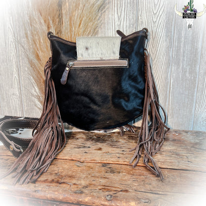 Russet Fringe Purse