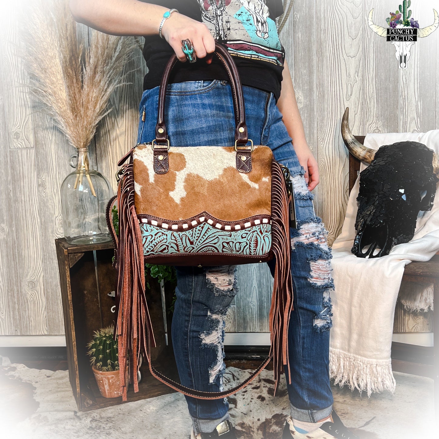 Brown Freckles Concealed Carry Purse