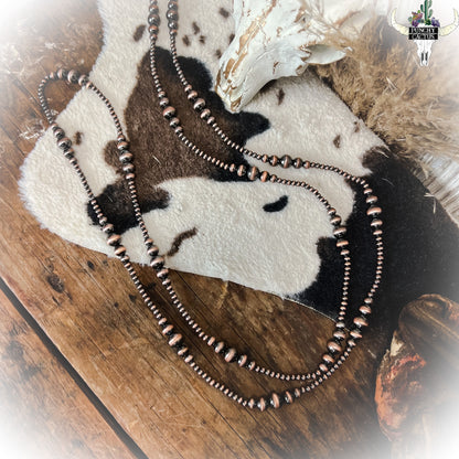 z-Navajo Pearl Long Necklace